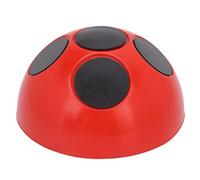 Nail Polish Bottle Stand Holder, Nail Art Manicure Tool with Wide Base, Red ABS Nail Polish Holder for Salon Home Use, Smart Grip Design for Secure Bottle Placement