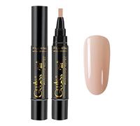 Nail Polish Brush Decorate 36 Colours Step Nail Gel Pen Nail Arts Pencil Nails Gel Oil No and Top Coat Required for Female Girls 5 ml Glitter Butterfly (K, One Size)
