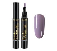 Nail Polish Brush Decorate 36 Colours Step Nail Gel Pen Nail Arts Pencil Nails Gel Oil No and Top Coat Required for Female Girls 5 ml Glitter Butterfly (O, One Size)