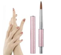 Nail Polish Brushes | Drawing Pen Brush Nail Gel Dotting Tool,Portable Dust Remover Tool for Fine Detailing Drawing for Families, Art Lovers