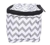 Nail Polish Carrying Case, Nail Polish Storage Bag Organizer with 9 Compartments, Portable Manicure Tool Holder for Travel and Home Use, Soft Cloth Material for Safe Nail Polish Pr