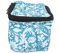 Nail Polish Carrying Case, Portable 9 Grids Nail Polish Storage Organizer Bag with Top Handle for Travel and Home Use, Compact Makeup Organizer for Manicure Supplies