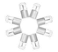 Nail Polish Dispenser Bottle 10ml Super White Glass 10 Pcs