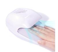 Nail Polish Dryer - Portable Press-On Nail Gel Hair Dryer, Home Use Nail Machine for Hands and Feet, Professional Manicure Machine for Home and Travel