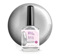 Nail Polish for Strong, Beautiful Nails 12 ml - Classic High-Shine Formula, Long-Lasting & Easy to Apply and Remove | A Timeless Nail Varnish Finish for Salon-Quality Results (7. Silver, 12 ml)