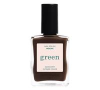 Manucurist Green Mocha Dark Brown Natural Nail Polish