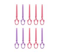 Nail Polish Guards for Fingers - 10 Pack Reusable Clips & Stencils | Anti-Slip, Spill-Proof Manicure Protector for -Free Polish & Design | Professional & DIY Art Tool Kit Accessory