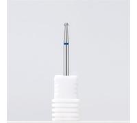 Nail Polish Head, Pre-treatment/Exfoliation/Deburring Tool, Diamond Round Polish Bit(Blue(m),1.5mm)