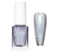 Nail Polish - Magic Rainbow Silver Effect Nail Varnish - Holographic Glitter Shimmer Shiny Chrome Iridescent Nail Lacquer - Quick Dry & Long-lasting Glossy No UV Bake No Chip For Women Nail Art 7ML