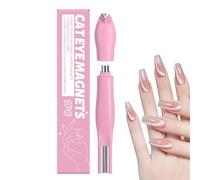 Nail Polish Magnet - Effect Design Wand, Nail Polish Magnet for Patterns, Strong Pull Attraction, Easy Swipe Motion Guide, Manicure Art Tool, Salon Style Accessory for Home Travel