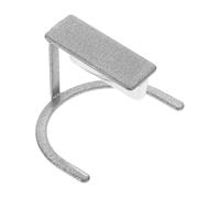 Nail Polish Magnet Stand Rotatable Cat Eye for Manicure | Adjustable Angle Tool, Silver Iron Finish, Easy Cleaning, Nails Use, Magnetic Nail Art Accessory