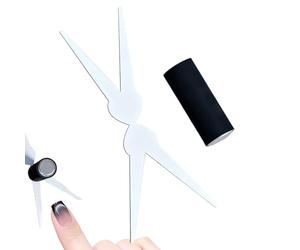 Nail Polish Magnet Tool, Scratch-Resistant Double-Ended Magnetic Wand For Manicure Art, Efficient Nail Tool, Manicure French Tip Design Accessory For Wedding Salon Studio Party Daily Home Beginners