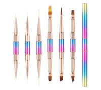 Nail Polish Markers, Art Liner Pencil,Gel Nail Polish Pens Kit | for Kids Girls Adults Beginner Canvas Craft Salon Home Fingernail