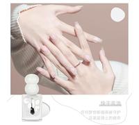 Nail Polish - Nail Varnish - Quick Dry & Long Lasting Nail Varnish - No Need Cure Sakura Pink Nail Polish Natural Light pink Chip Resistant Women Girls DIY Manicure (Clear, One Size)