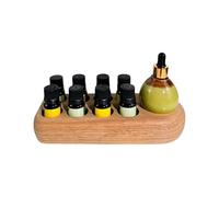 Nail Polish Organiser - Aromatherapy Oil Holder, Attractive Wooden Desk Organiser Hardware | For Multiple Slots, Kitchen, Vanity, Bathroom, System, Module, Unit, Station, Device, b, Siehe Beschreibung