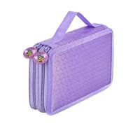 Nail Polish Organiser Manicure Sets Storage Bag Nail Accessories Carry Bag Travel Cosmetic Storage Bag with Travel Cosmetic Storage Bags, Purple, Mass Beauty