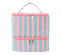 Nail Polish Organizer Case, Large Nail Polish Holder, Travel Carrying Case for Manicure Tools, Large Capacity for Nail Polish, Nail Lamp, Nail Art Accessories, 3 in 1 Storage Bags (Colour #4)