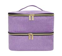 Nail Polish Organizer Case Portable Oxford Cloth Gel Nail Polish Storage Box