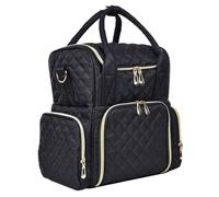 Nail Polish Organizer Holds 48 Bottles Nail Bag Multi Pocket Polish Bag with Drawer Zipper Closure Portable Waterproof Multipurpose Storage Organizer