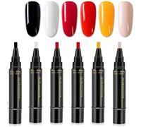 Nail Polish Pen colorful quick drying nails pens fashion waterproof X1B4 long-lasting Nails For wo supplies Vibrant