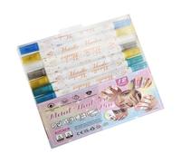 Nail Polish Pen | Double-Headed Art Pen - Personal Care Supplies for Wedding Spring Holiday Practice Teens Salon Mothers