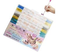 Nail Polish Pens, Double Ended 12 Pieces Artistic Pen | Personal Care for Teens Wedding Spring Salon Mothers