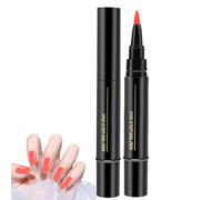 Nail Polish Pens, Poli-sh Gel Art P-ens N.ail Solid Color P.en, 5ml Quick Dry One-Step Gel Pe.n, Portable Na.il Polis.h Pen Nai.l Arts Markers For Girls Friends Family Women Beginner Home Salon