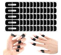 Nail Polish Protector for Fingers, Gel Nail Sticker, Peel Off Barrier 99.99%+ UV Finger Protection Skin Cuticle Protector (200 PCS)