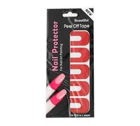Nail Polish Protector,Soft Elastic U-Shape Nail Guards for Polish - Nail Tape for Fingers, Peel Off Nail Stickers, Fingers Stamp Supplies