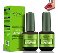 Nail Polish Remover，2PCS Easily & Fast Gel Nail Polish Remover for UV Plastic Nails, Acrylic Nails, Natural Nails No Need For Foil, Soaking or Wrapping, Non-Irritating Doesn't hurt nails(30ml)