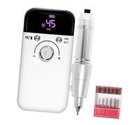 Nail Polisher Nail File Drill Set Adjustable Speed 45000rpm Electric Nail Drill Machine Drill Bit Included