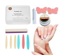 Nail Polishers and Buffers - Fingernail Buffer and Shine Wax | Fingernails Smoother Manicure Accessories for Bathroom Salon Studio Women Ladies Beginners Professionals