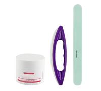 Nail Polishing and Shine Set - Professional Polishing Cream Set, Natural Nail Polishing Tool | Smooth Gloss Finishing Care System for Manicure, Pedicure, Cuticle, Salon, Home Beginner