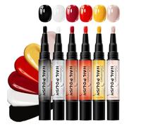 Nail Polishing Pens Quick-Drying Fingernail Painting Liner Manicure Tool
