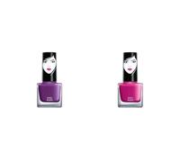 Nail Pops Nail Polish Combo - Shade 195 (Matte Finish) & Shade 196 | Long-Lasting, Quick-Dry Nail Color | High Pigment, Smooth Application