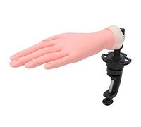 Nail Practice Hands Flexible Fake Nail Training Hand Bendable Mannequin Hand with Adjustable Fingers for Nail Art Practice at Home or Salon
