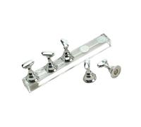 Nail Practice Holder, Nail Stand Practice Gel Polish Tools Gold Silver Rose-Golden(Td007-01)