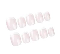 Nail press to nail glossy fake glossy wrong stick artificial nails daily wear square nails