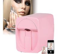 Nail Printer Machine, WiFi/DIY Digital Mobile Nail Art Printer, 30s Fast Printing and Drying, Convenient Nail Painting Device