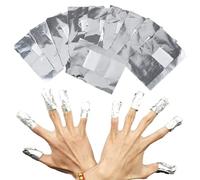 Nail Remover Pads and Foil Wraps Gel Polish 100pcs for Acrylic