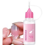 Nail Remover Press On 15ml Gel Glue Remover Top Coat Base Coat Durable Chip Resistant Nail Care Technicians Training Salon Home Pedicure Manicure Travel