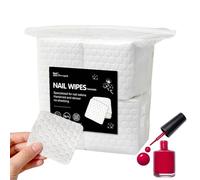 Nail Remover Wipes - Super Absorbent, Soft Cleanser Pads, Non-Woven Texture, Gentle On Skin, Lint-Free & Durable, Free Prep, Extension Glue Remover | For Women Mani Pedi Home Salon