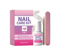 Nail Repair Kit, Quick Fix System, Split Solution with Natural Strength Support, Broken Nails with Protective Care Formula, Nail Care Set, Nails Repairs Kit for Home Salon Use