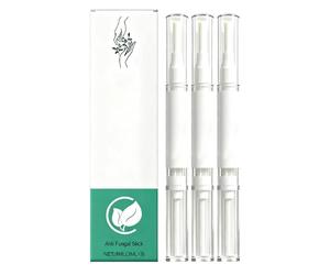 Nail Repair Pen - 3 Pieces 3ml for Evaluation | Compact Fingernail Care Solution with Resilient Build for Nourishing Toenail Pen, Home and Professional Traveling Utility