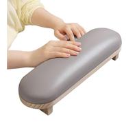 Nail Rest | Non Slip Waterproof Stable Stand with PU Cover | Hand Rest for Nails,for Home Salon Manicure Practice Station Room Client Beginners