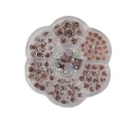 Nail Rhinestones Rectangle Nail Crystal Beads Flowers Nails Art Charms Art Decorations for Acrylic