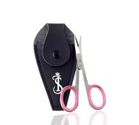 Nail Scissors Curved Eyebrow Scissors for Nail, Cuticle, Eyelashes, Nose Hair, Mustache and Beard - Manicure and Pedicure Small Scissors for Men and Women