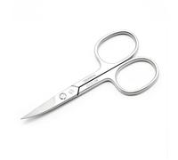 Nail Scissors Curved Stainless Steel Eyebrow Scissors for Eyelash, Mustache, Beard, Nose Hair, Toenail - Pedicure, Manicure Scissors for Men and Women