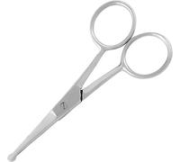 Nail Scissors Cuticle Rounded Tip Extra Strong Multi-Purpose Stainless Steel Manicure Scissors for Nose Hair, Eyebrow, Eyelash, Dry Skin