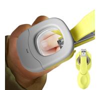 Nail Scissors, Manual Nail Clippers with Light, Splash Guard, Trimmer, Care Tools for Parents, Home, on the Road, Camping
